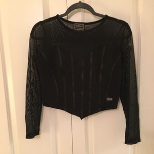 Authentic Versace Night Out Black Top